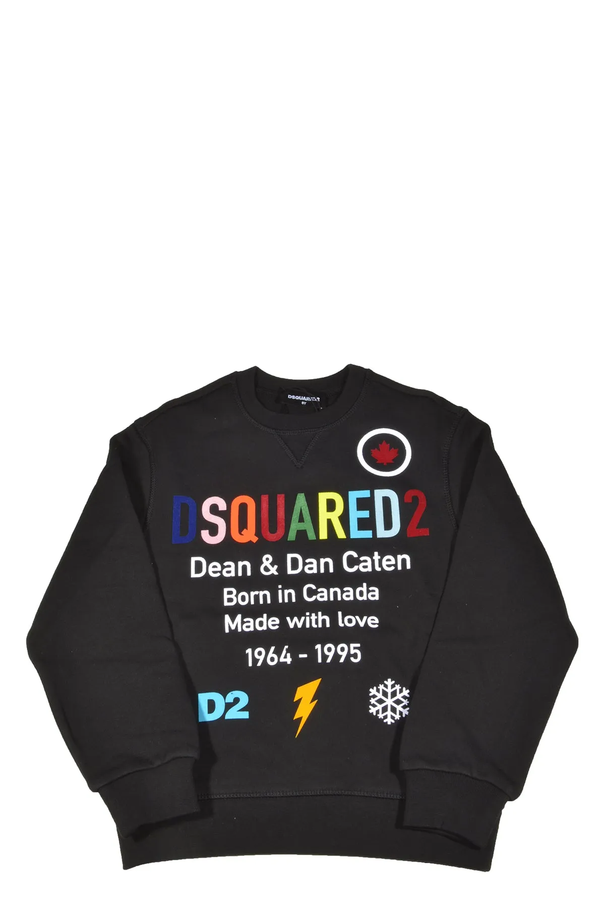Dsquared2 Kids Logo Slogan Printed Sweatshirt