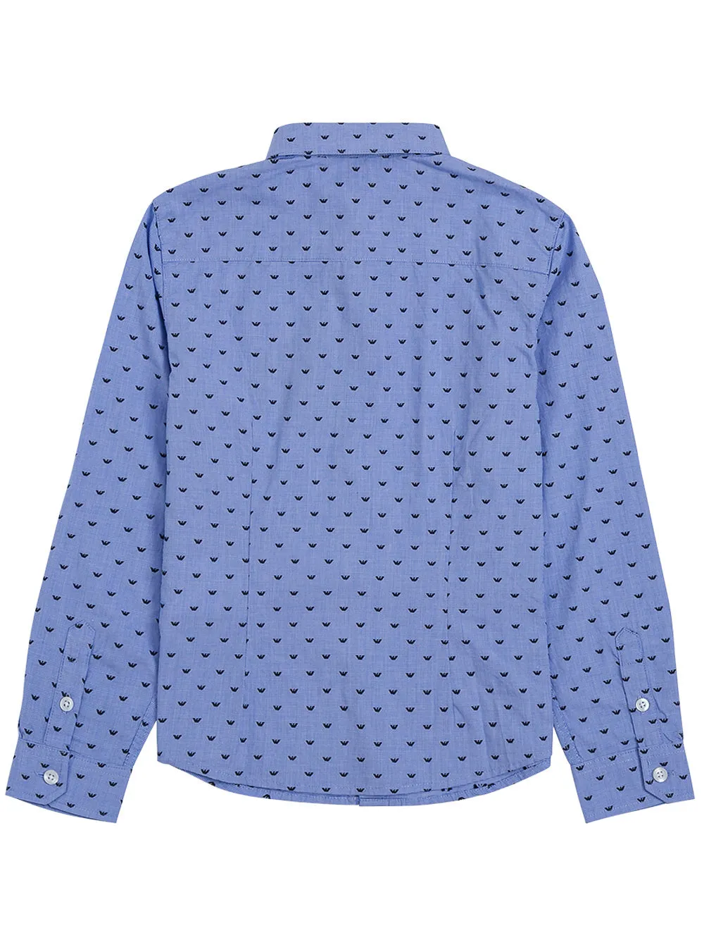 Emporio Armani Kids Allover Logo Printed Shirt