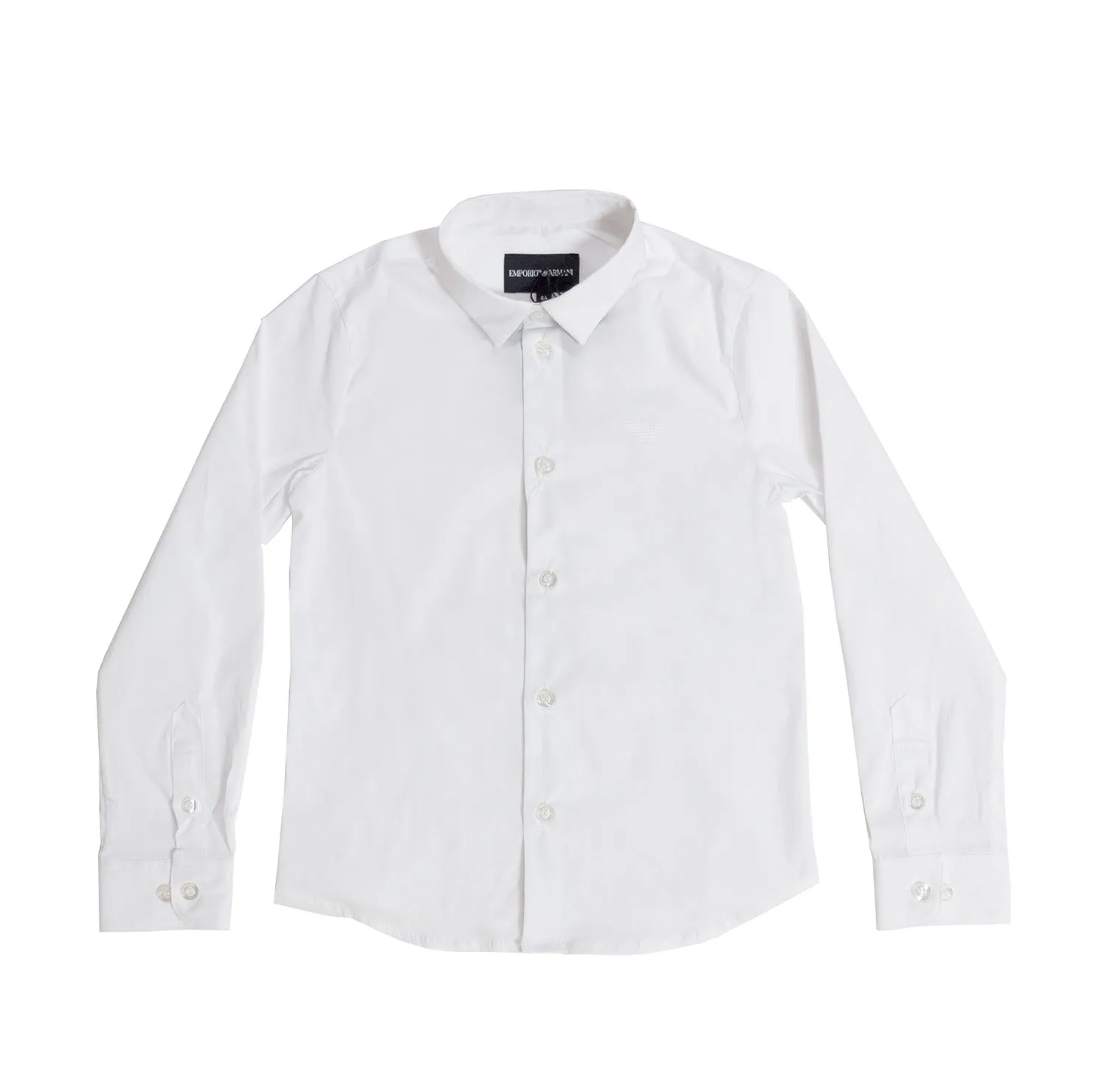 Emporio Armani Kids Classic Buttoned Shirt