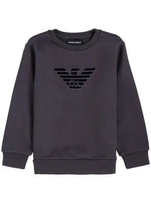 Emporio Armani Kids Logo Detail Sweatshirt