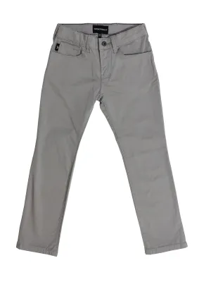 Emporio Armani Kids Logo Embellished Trousers