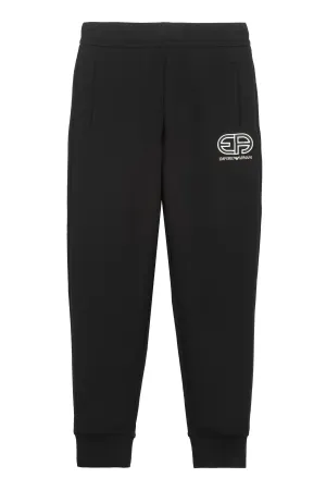 Emporio Armani Kids Logo Embroidered Sweatpants