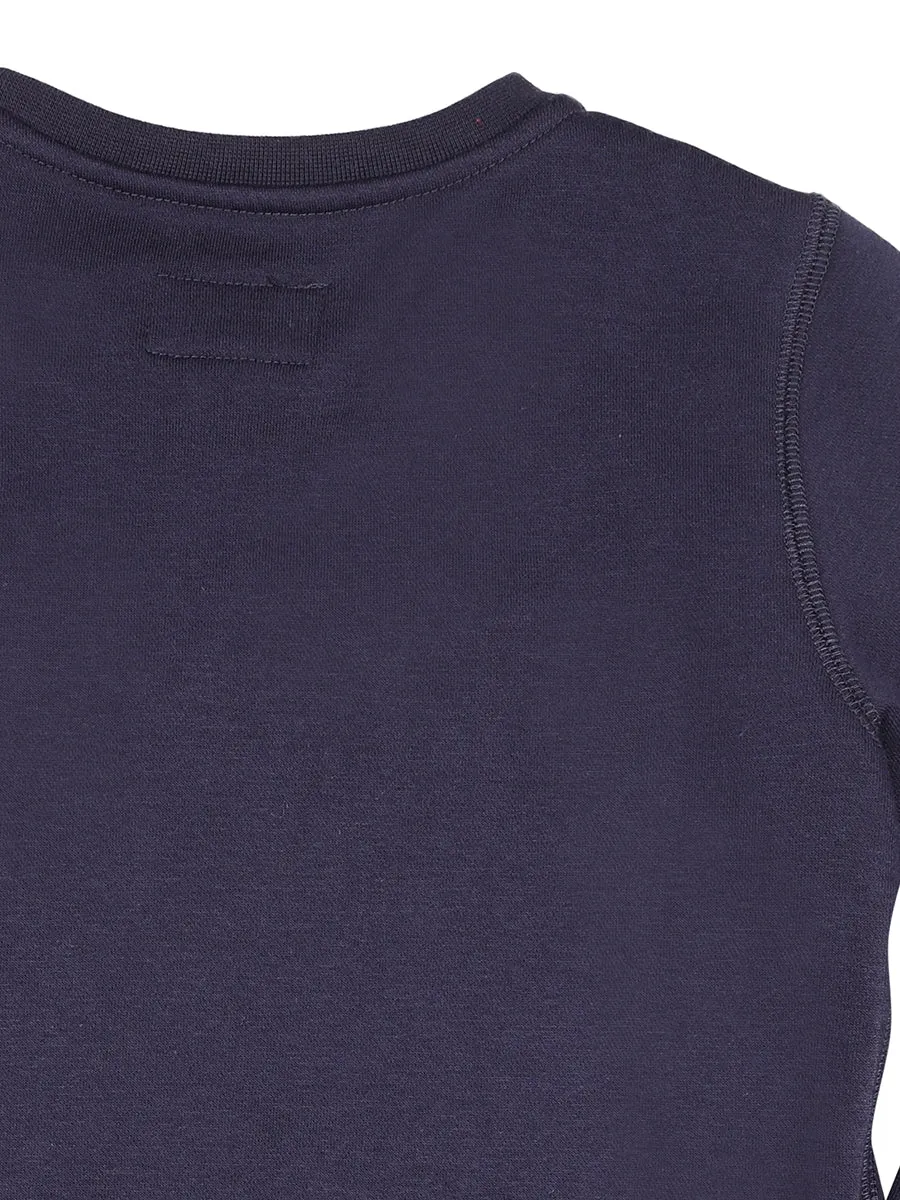 Emporio Armani Kids Logo Embroidered Sweatshirt