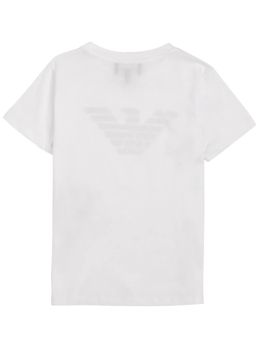 Emporio Armani Kids Logo Print Crewneck T-Shirt