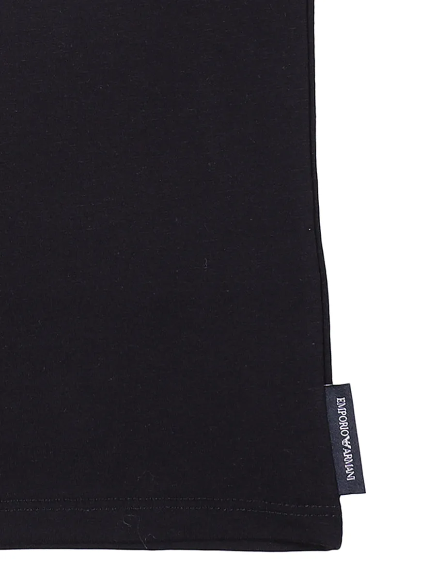Emporio Armani Kids Logo Print Crewneck T-Shirt