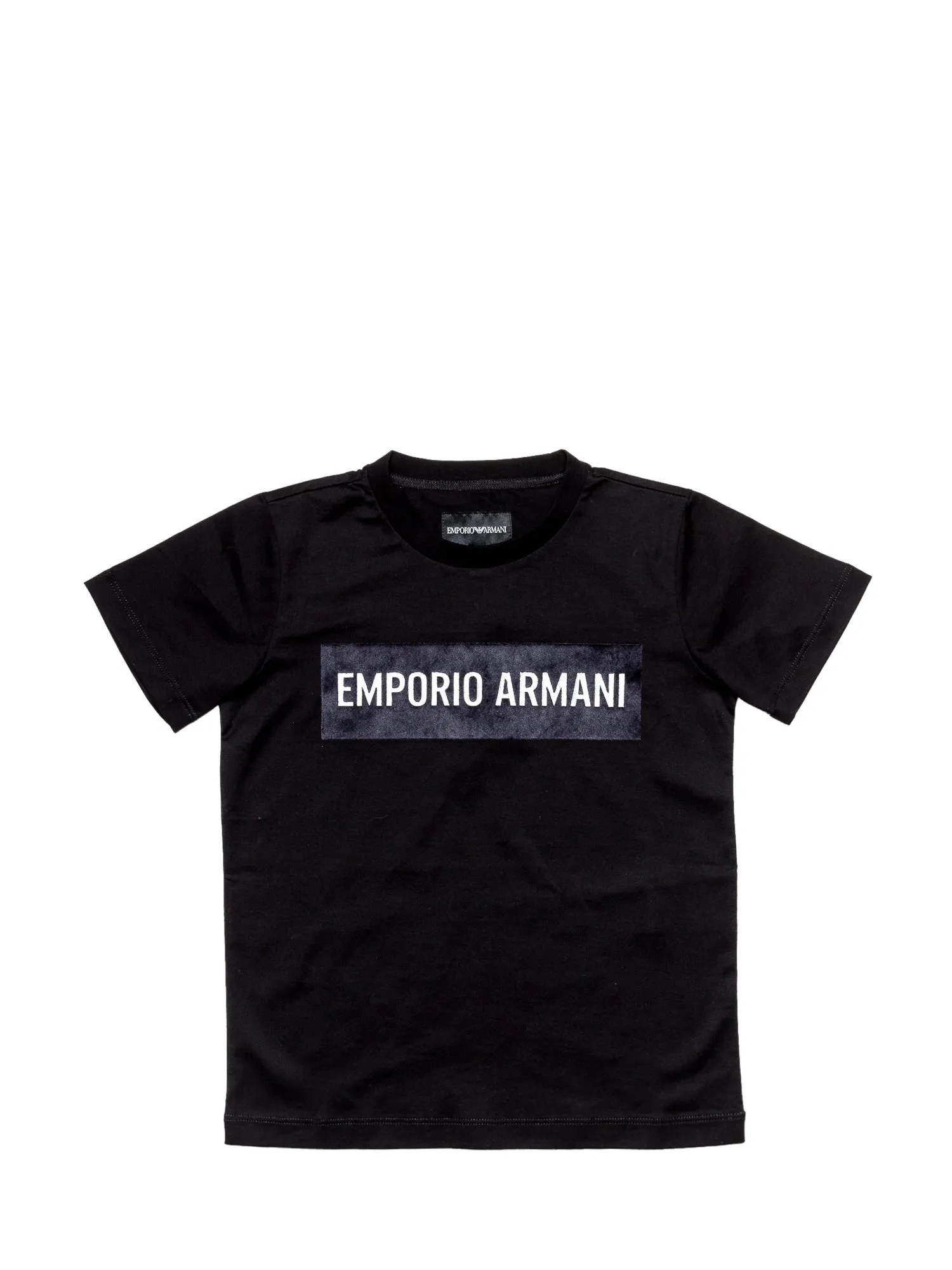 Emporio Armani Kids Logo Print Crewneck T-Shirt