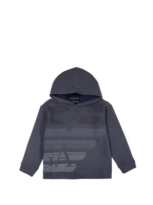 Emporio Armani Kids Logo Print Hoodie