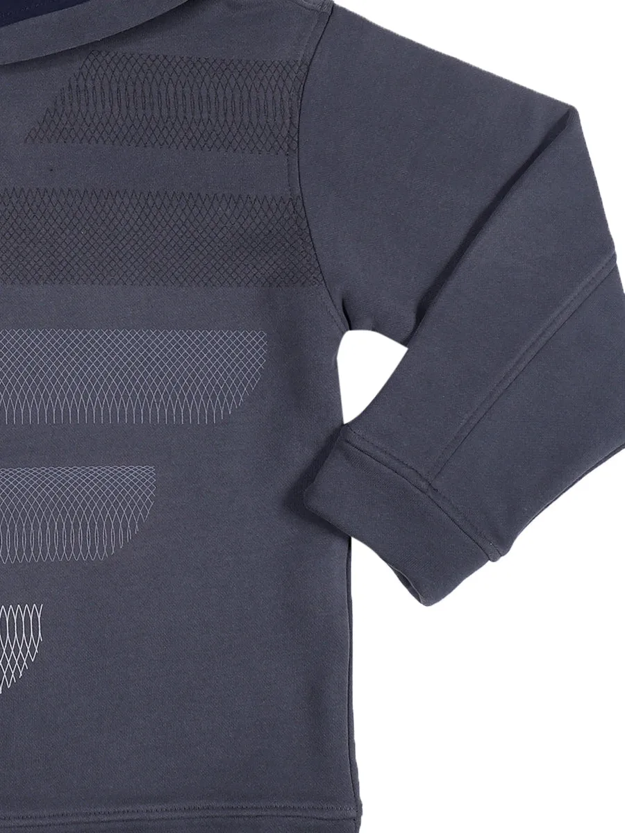 Emporio Armani Kids Logo Print Hoodie