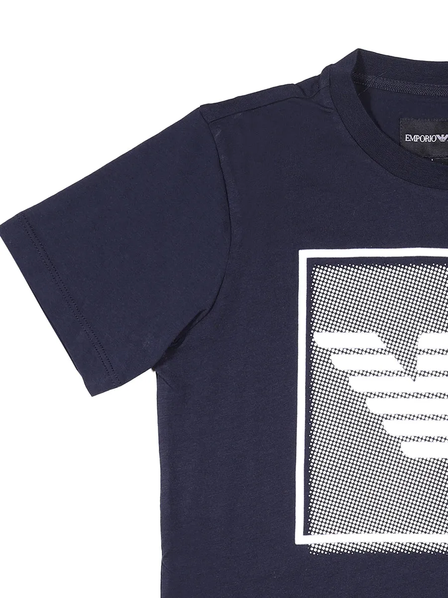 Emporio Armani Kids Logo Print T-Shirt