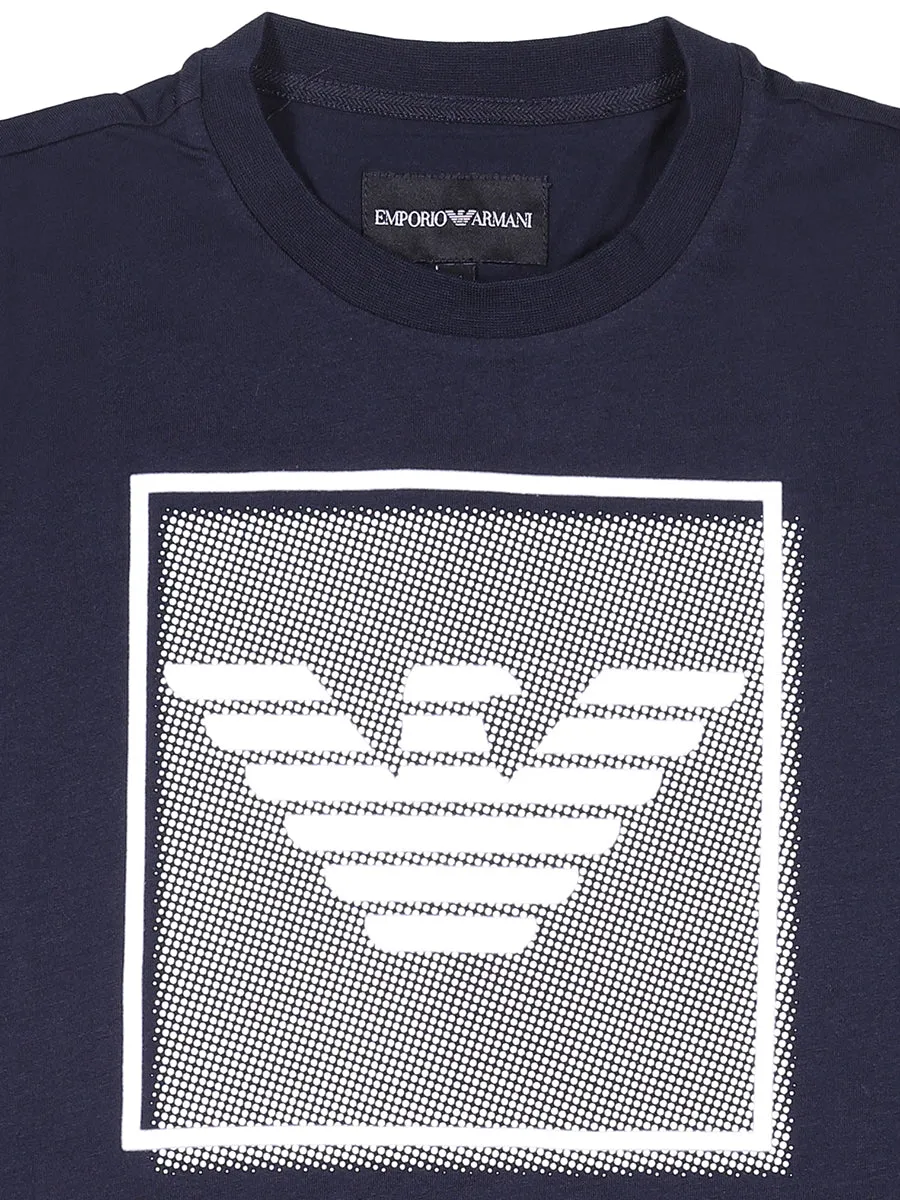 Emporio Armani Kids Logo Print T-Shirt
