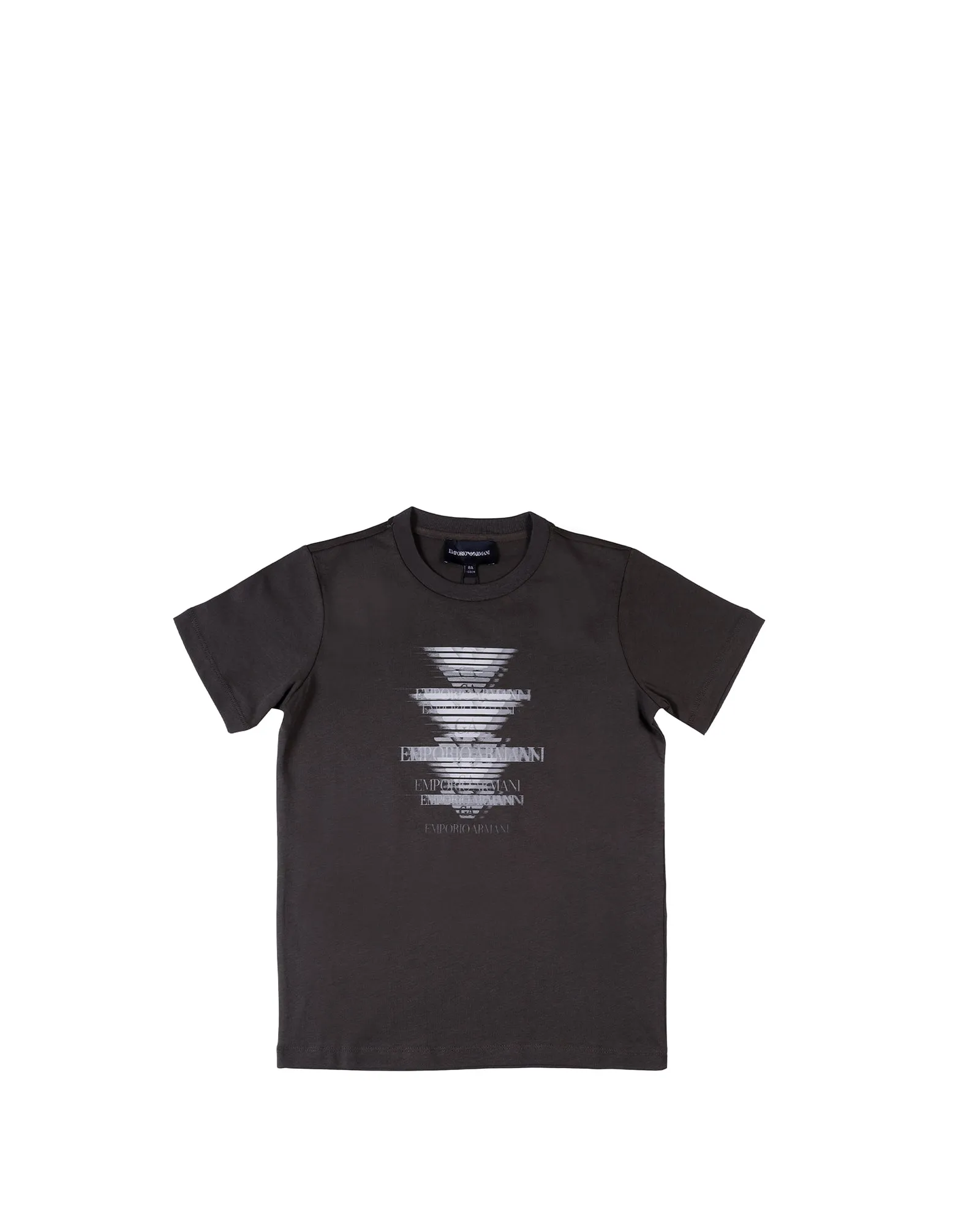 Emporio Armani Kids Logo Printed Three-Pack T-Shirt