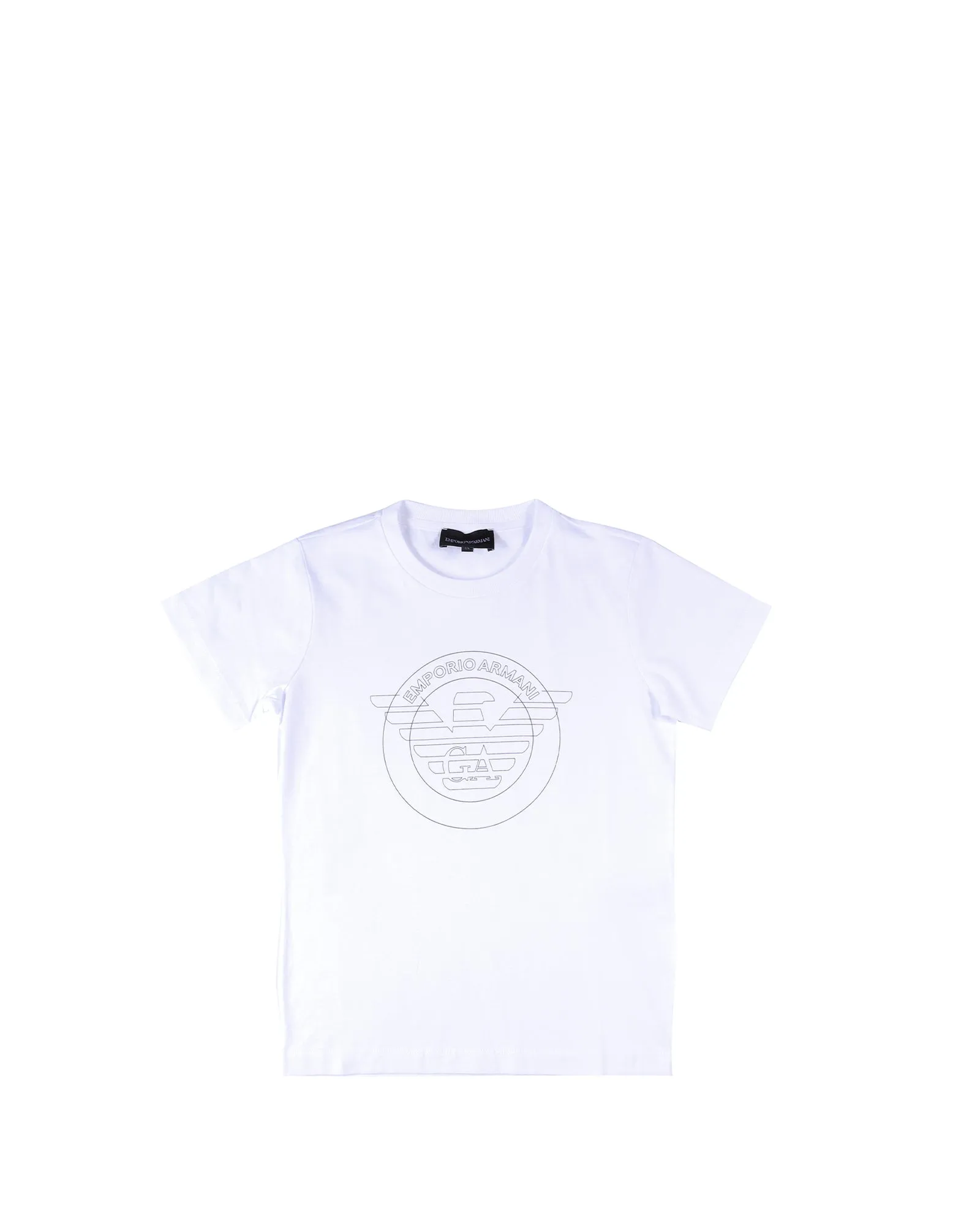 Emporio Armani Kids Logo Printed Three-Pack T-Shirt