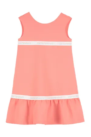 Emporio Armani Kids Logo Tape Sleeveless Dress