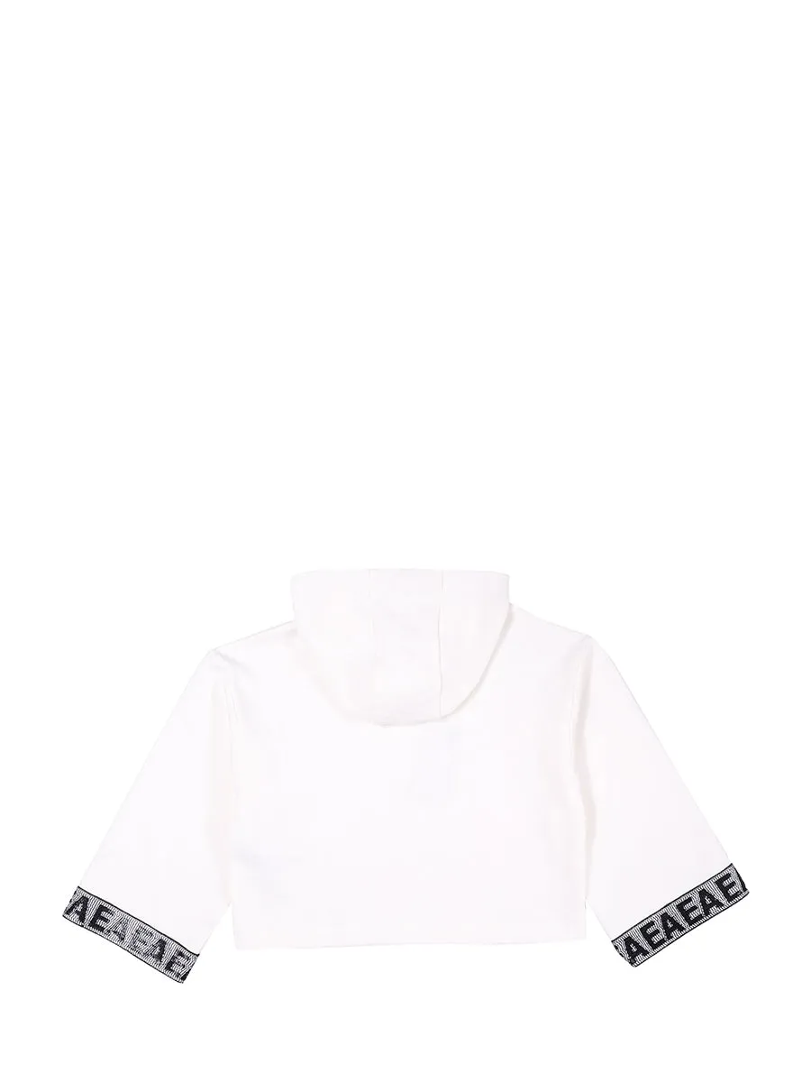 Emporio Armani Kids Sequin Embellished Hoodie