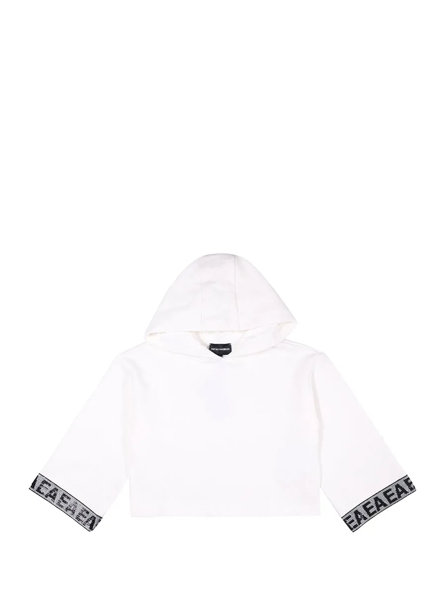 Emporio Armani Kids Sequin Embellished Hoodie