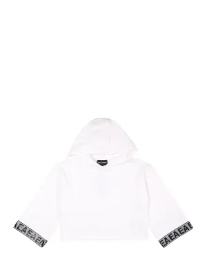 Emporio Armani Kids Sequin Embellished Hoodie