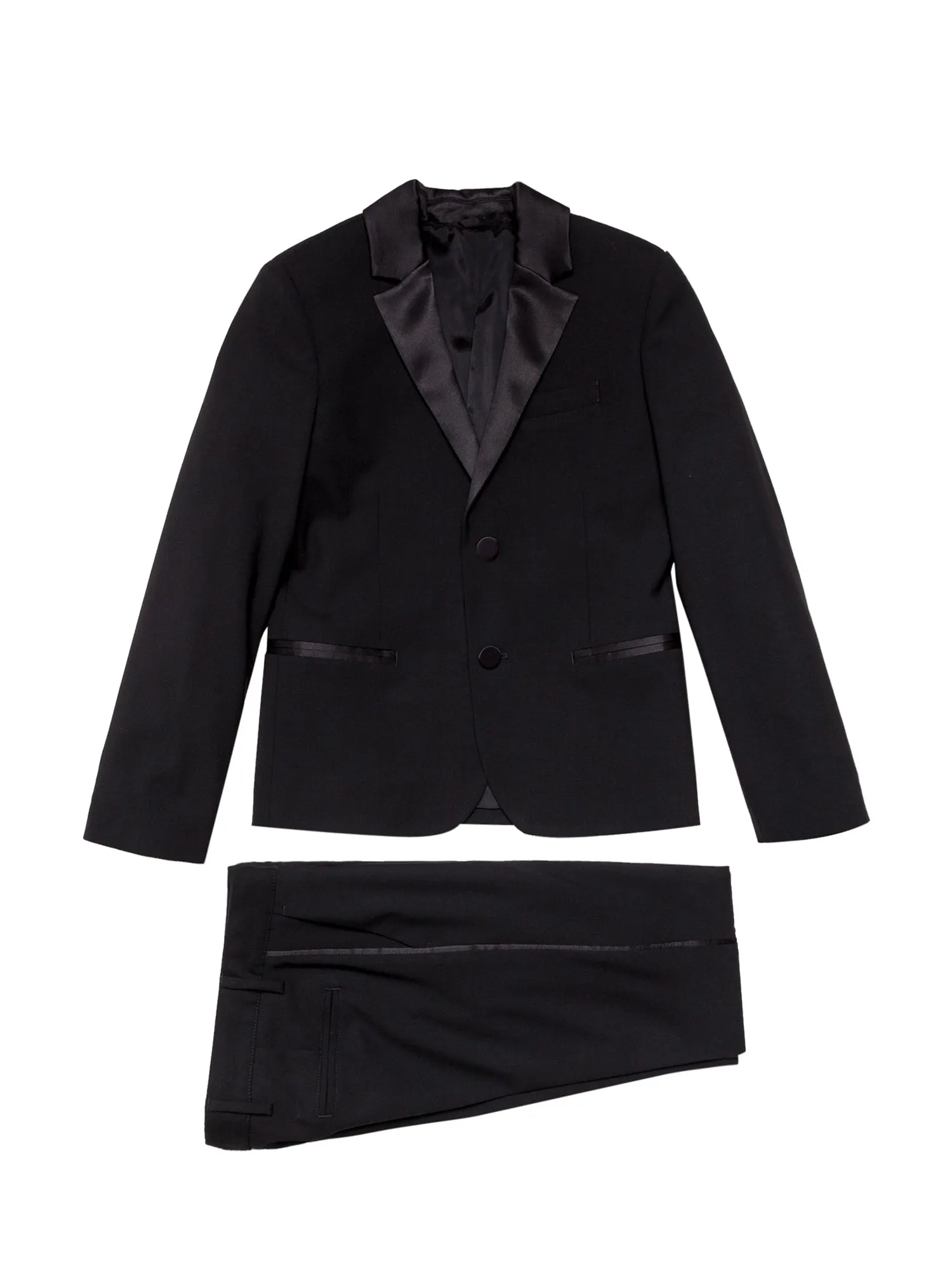 Emporio Armani Kids Single Breasted Tuxedo Suit