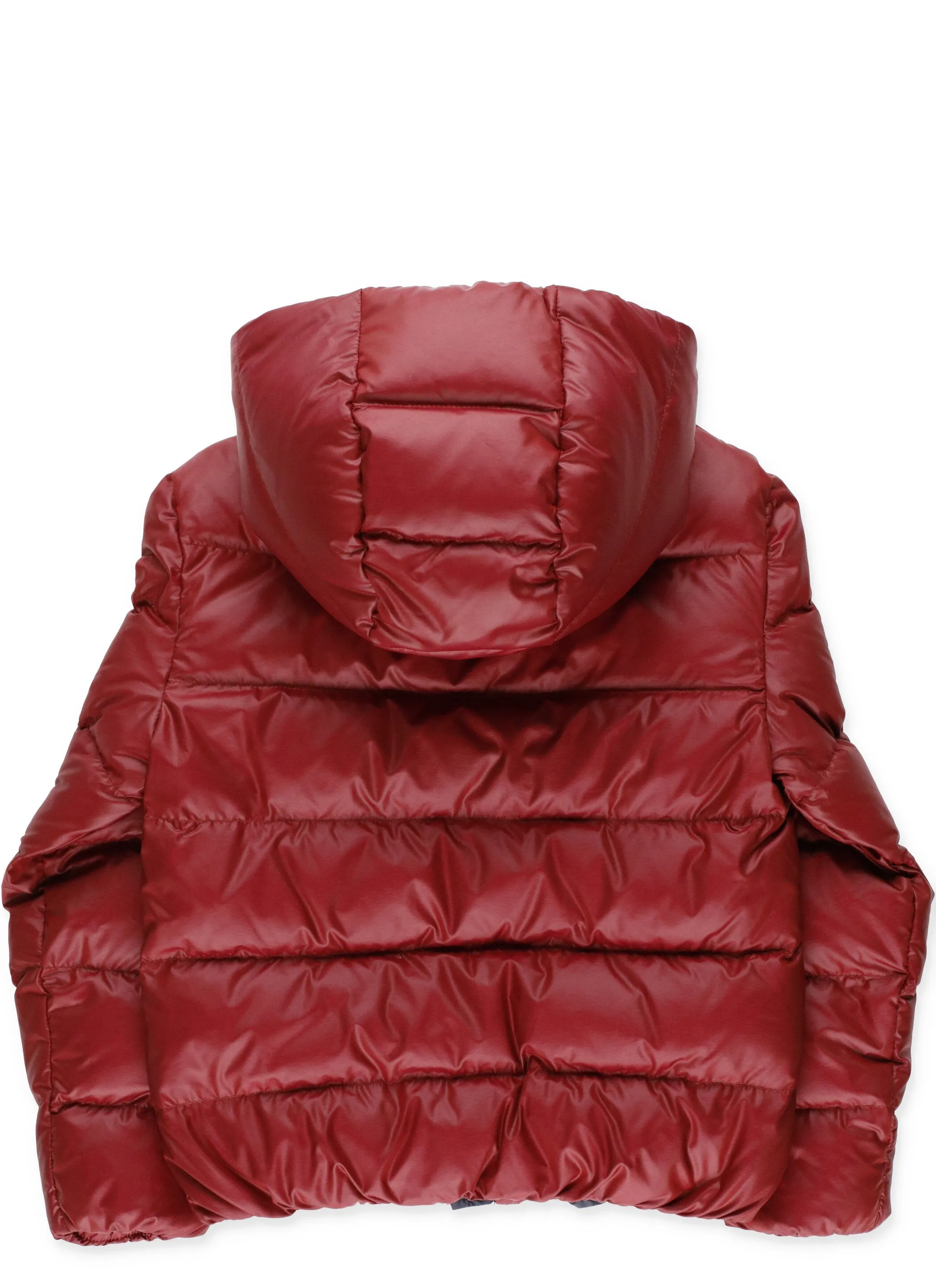 Fay Kids Logo Patch Puffer Jacket