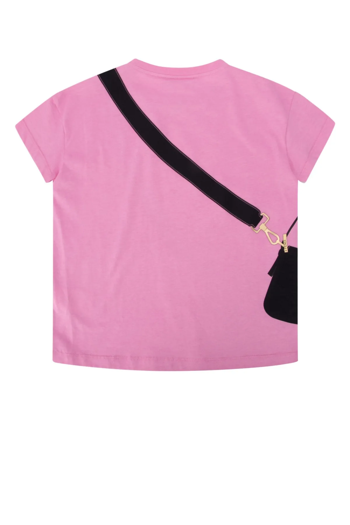 Fendi Kids Bag Printed Crewneck T-Shirt