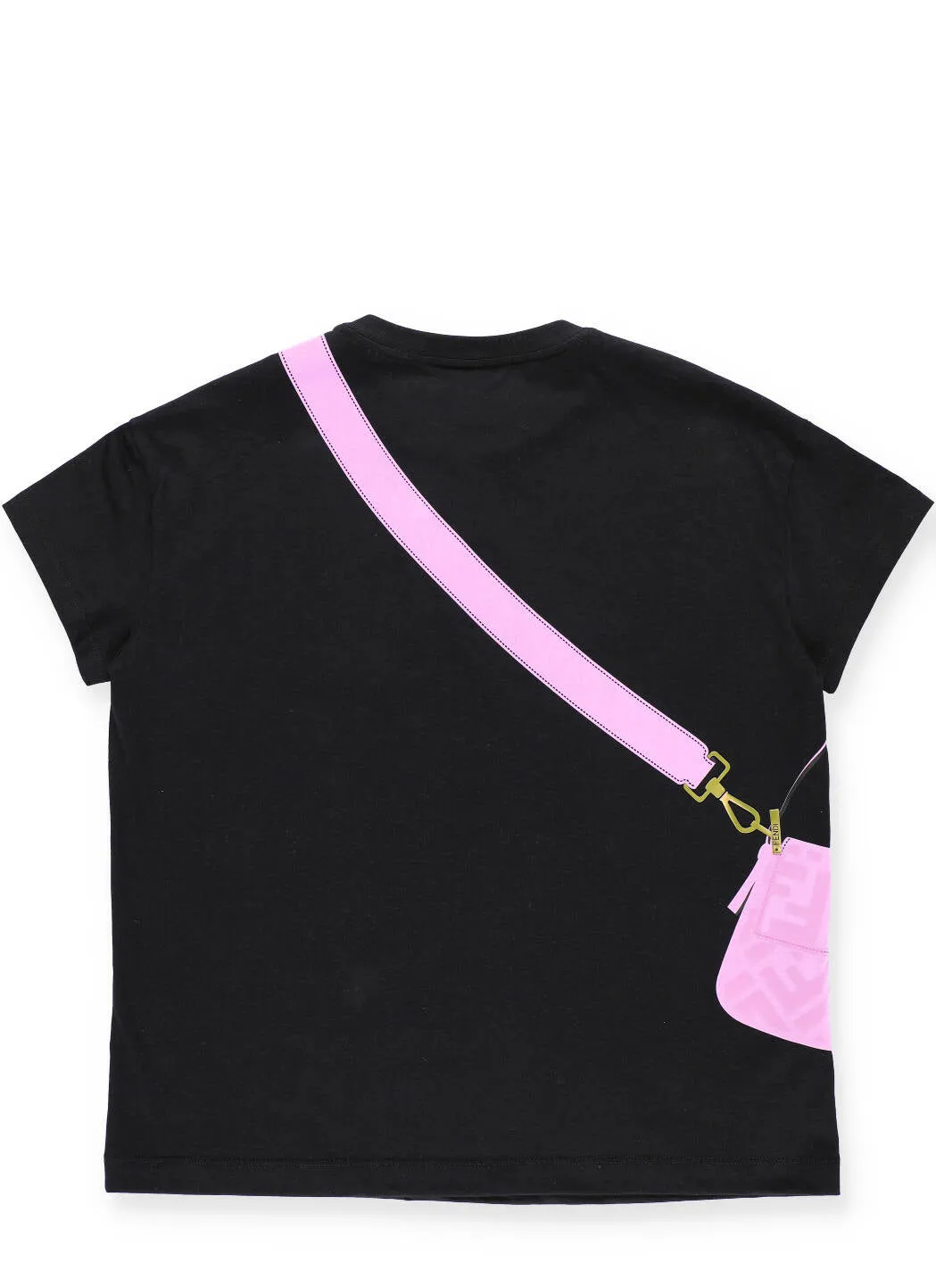 Fendi Kids Baguette Print T-Shirt