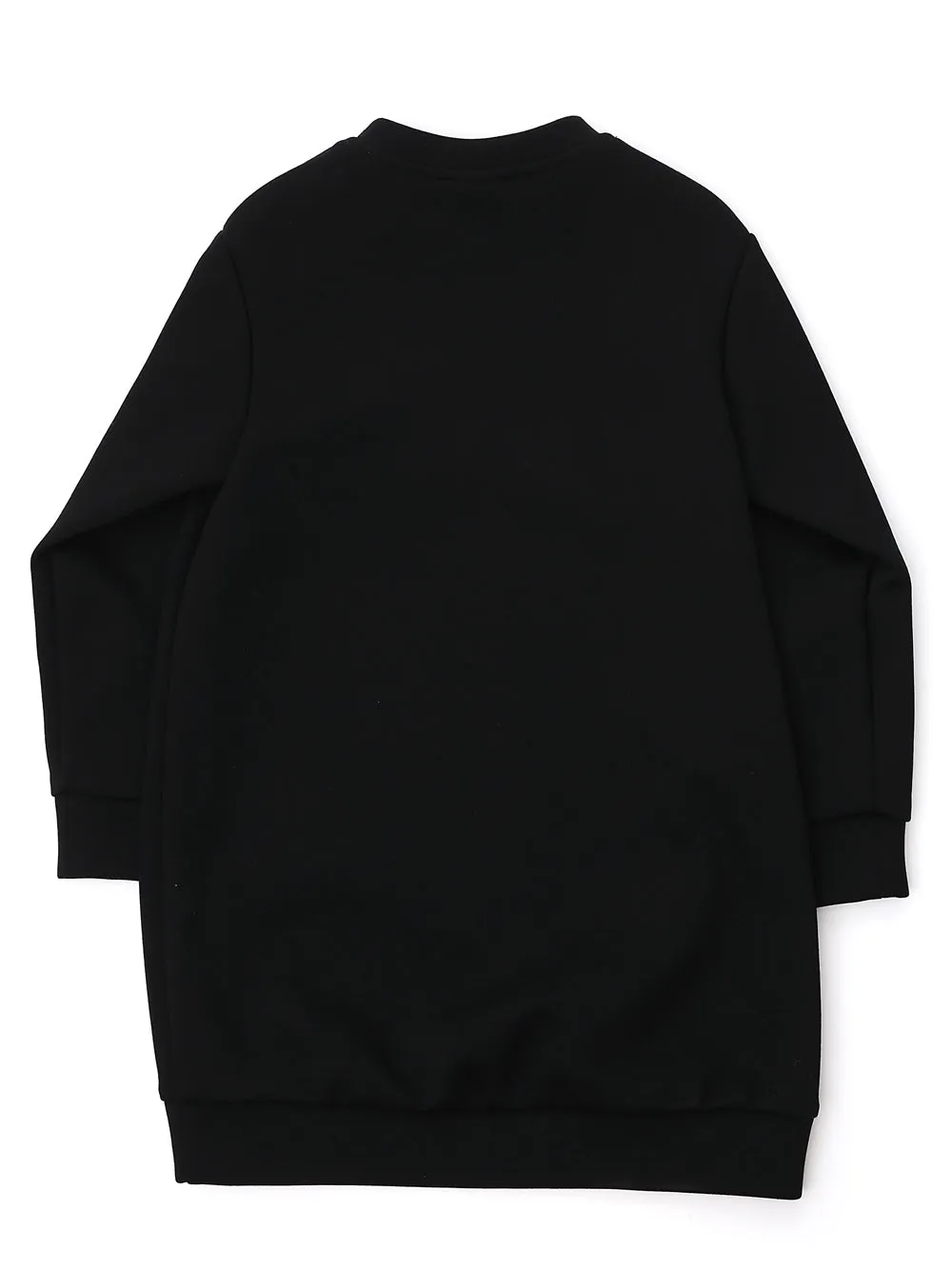 Fendi Kids Embellished Bow Sweatshirt Dress