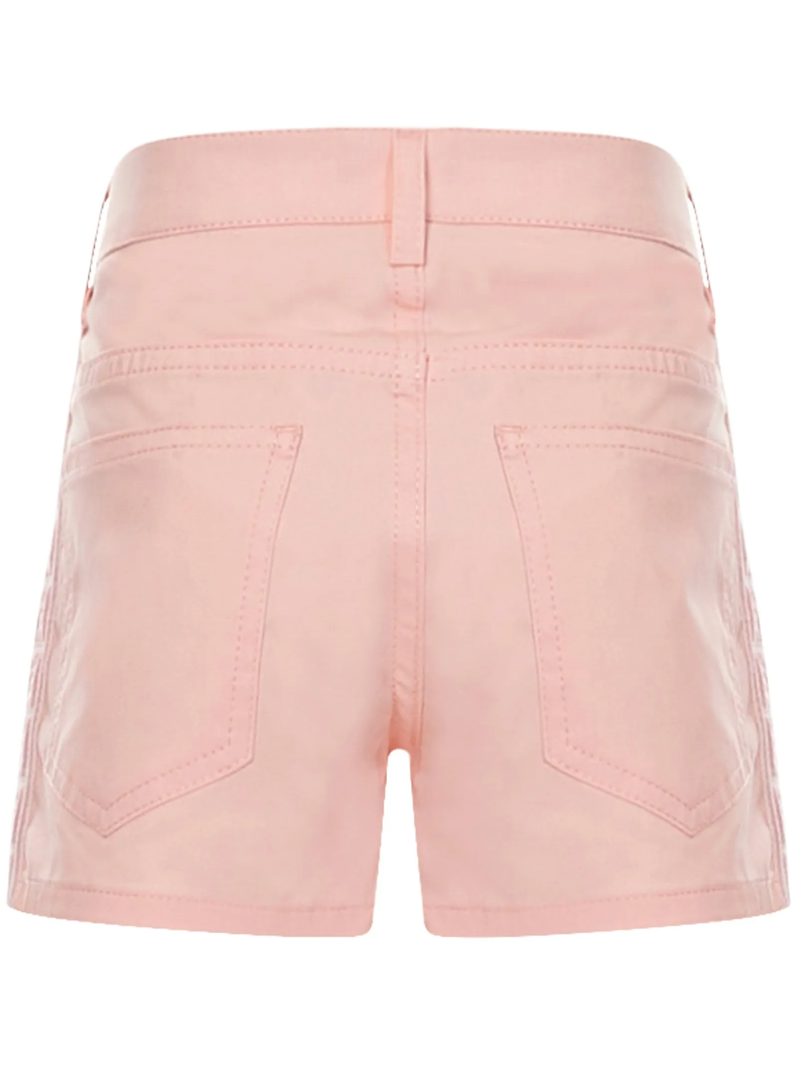 Fendi Kids FF Logo Denim Shorts