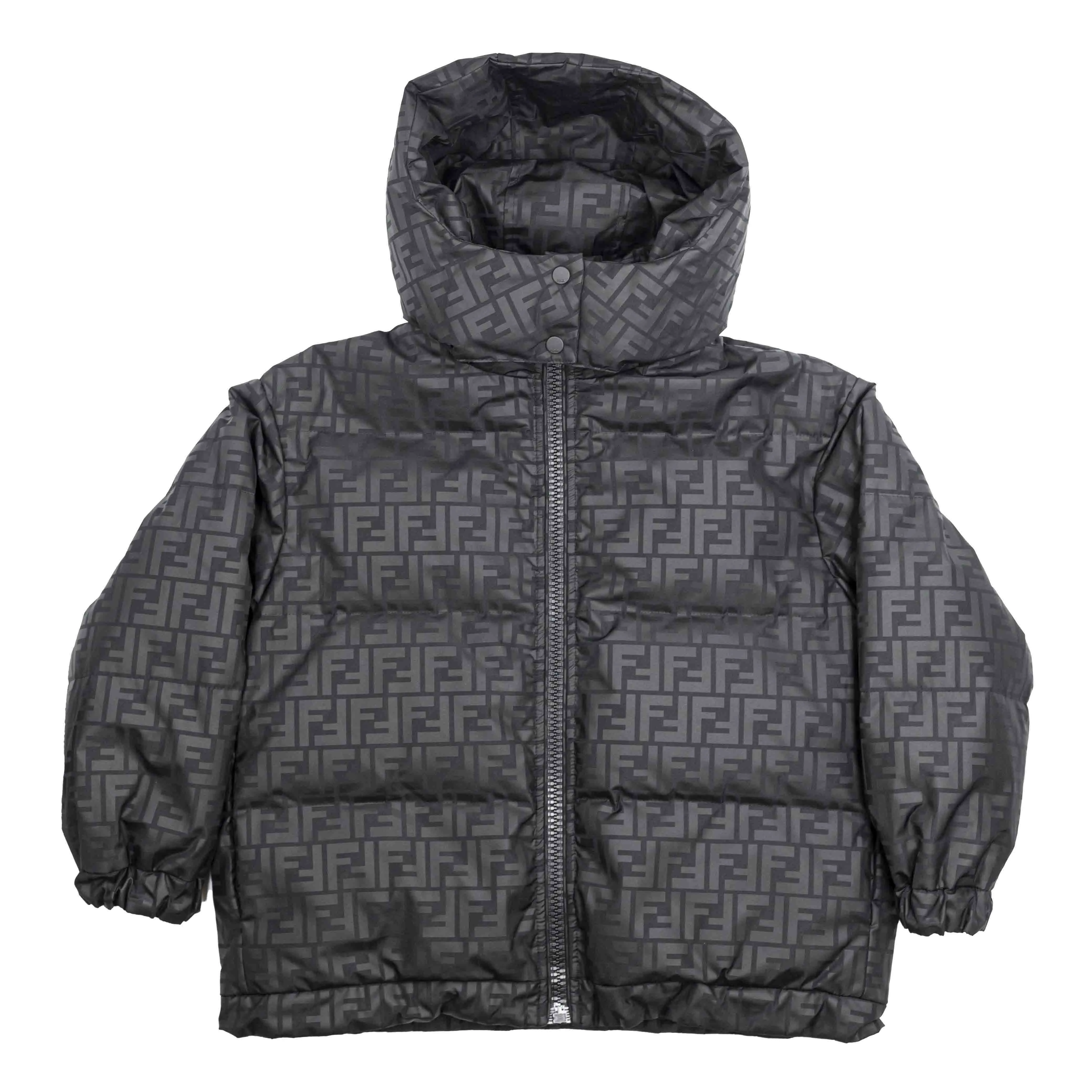 Fendi Kids FF Motif Puffer Jacket