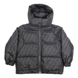 Fendi Kids FF Motif Puffer Jacket