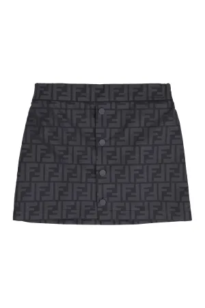 Fendi Kids FF Motif Skirt