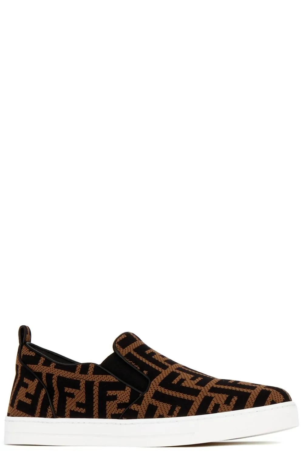 Fendi Kids FF Motif Slip-On Sneakers
