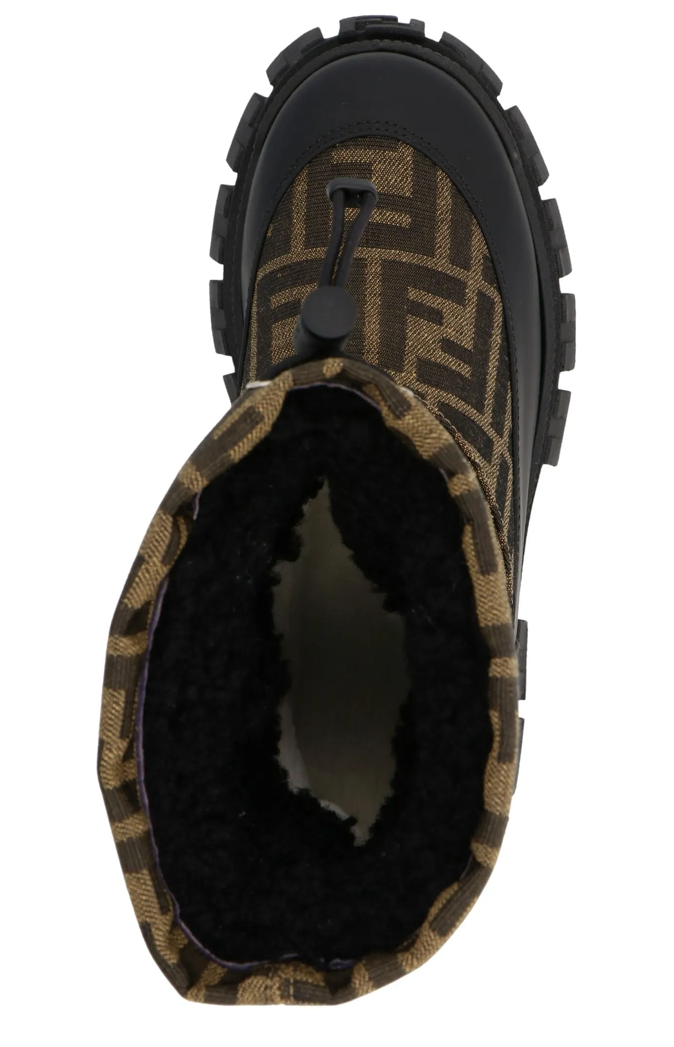 Fendi Kids FF Motif Snow Boots