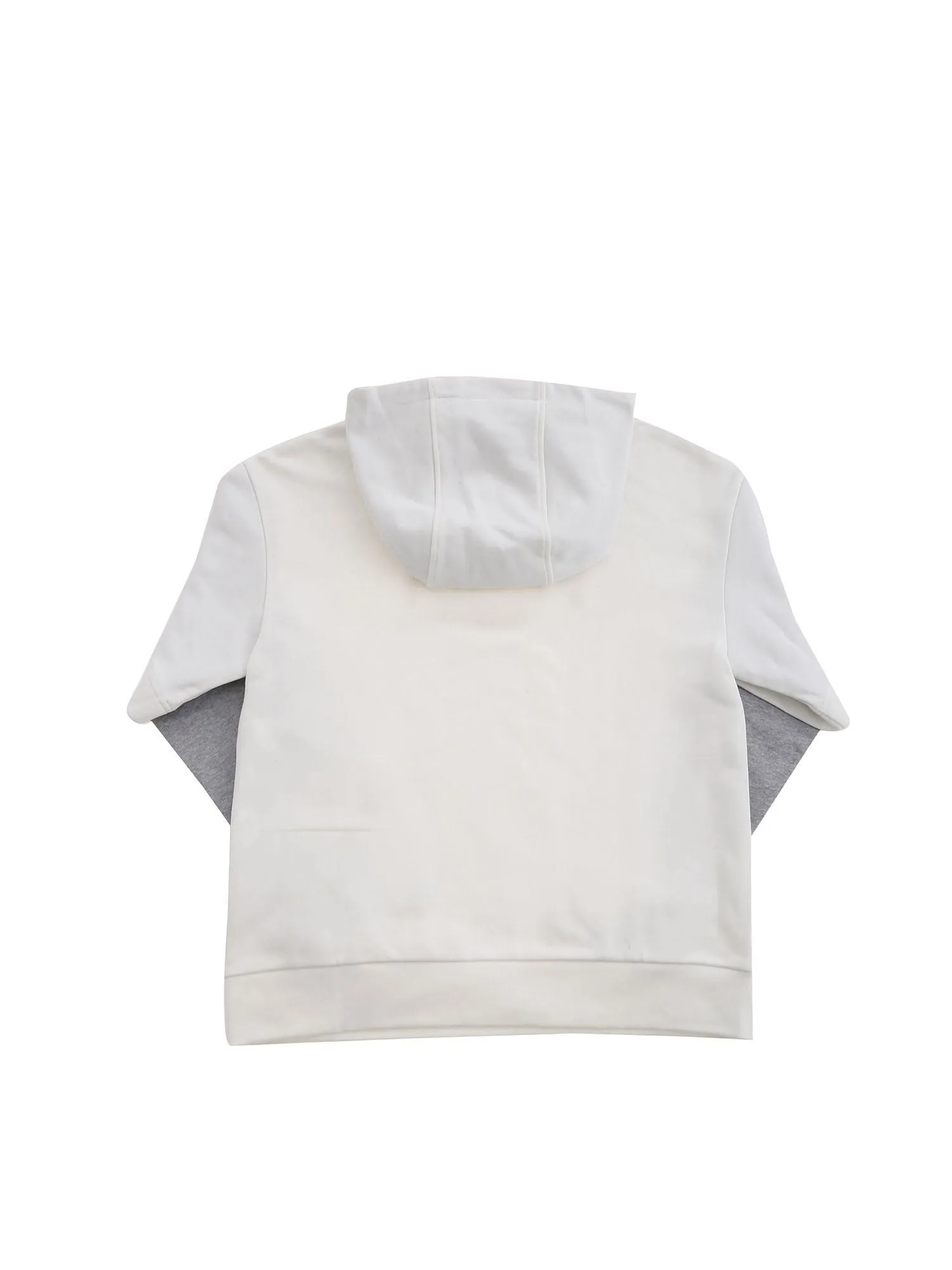 Fendi Kids Logo Embossed Layered Hoodie