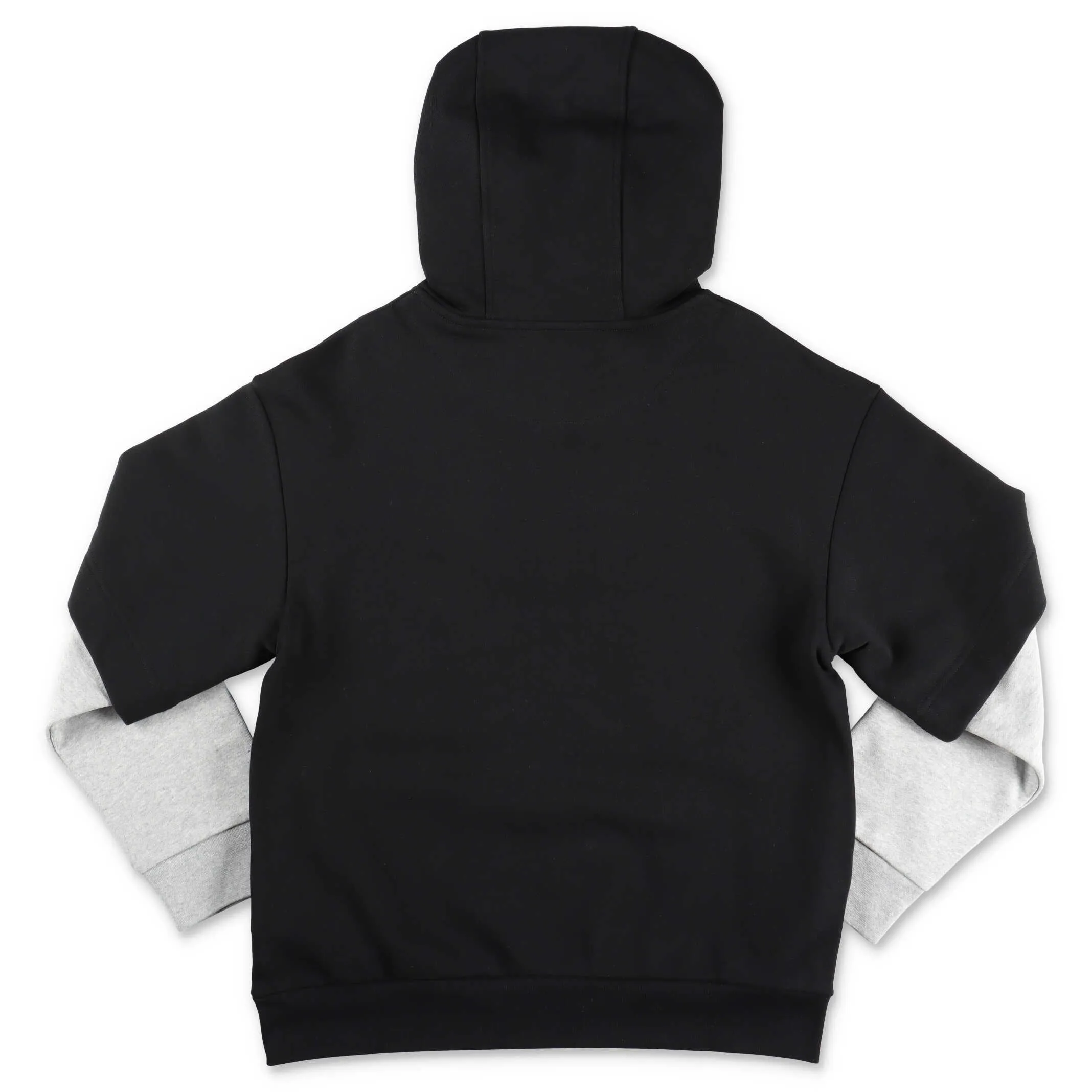 Fendi Kids Logo Embossed Layered Hoodie