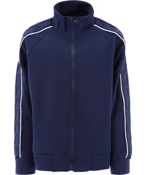 Fendi Kids Logo Embossed Track Jacket