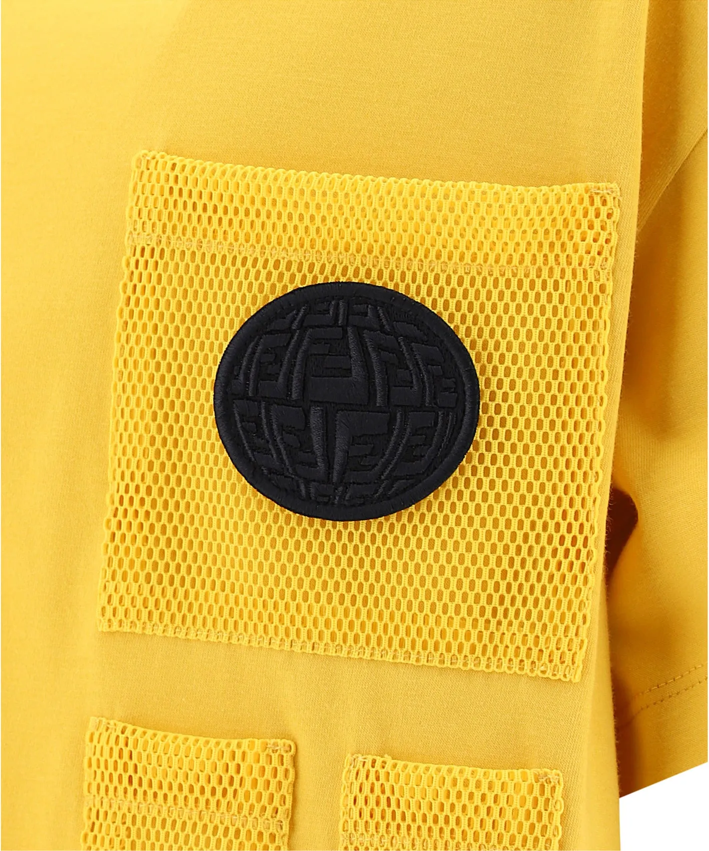 Fendi Kids Logo Patch T-Shirt