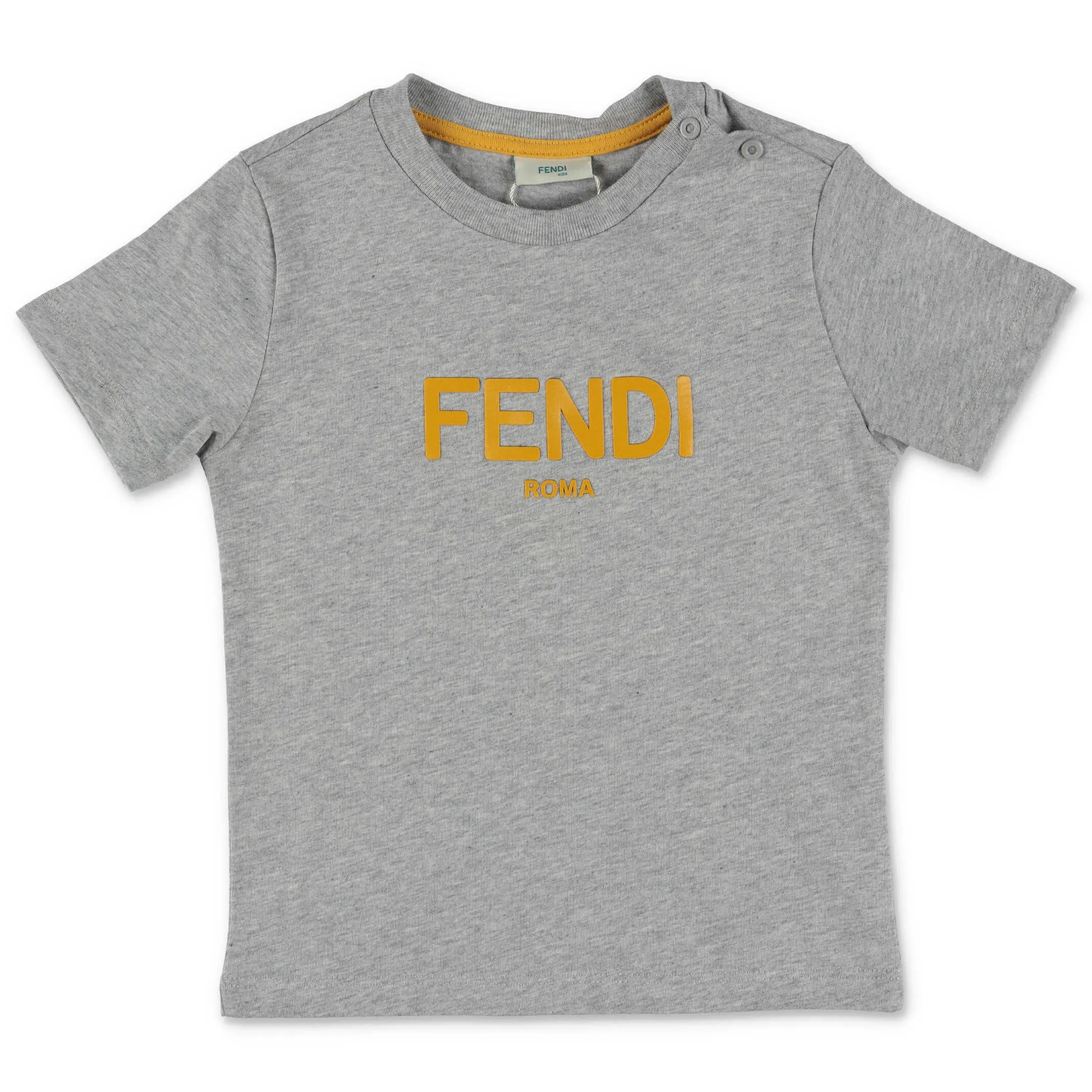 Fendi Kids Logo Printed T-Shirt