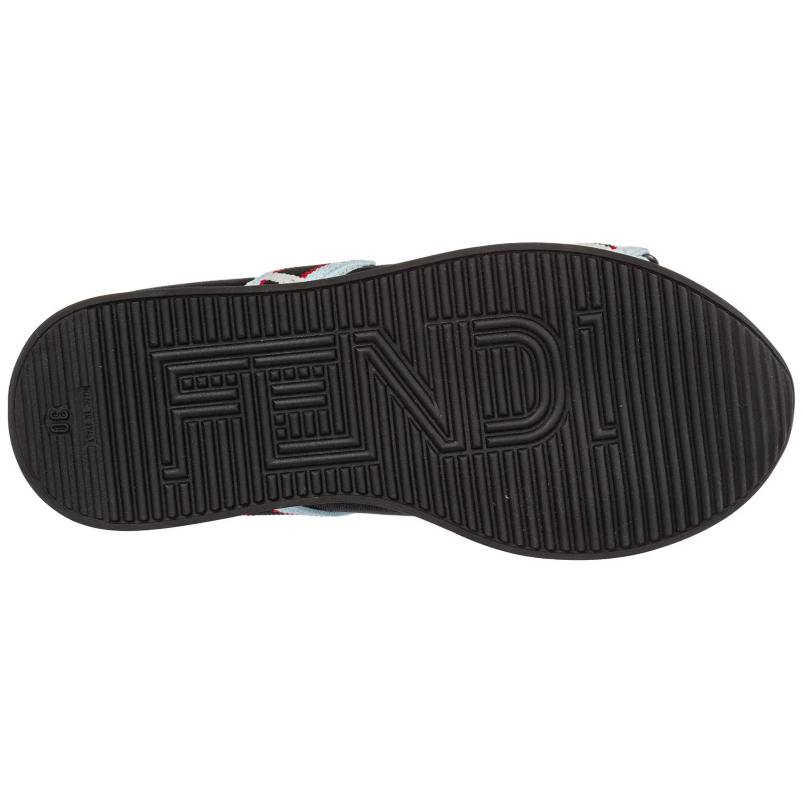 Fendi Kids Logo Strap Sneakers