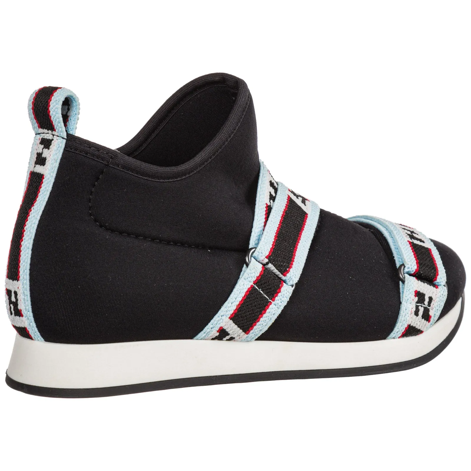 Fendi Kids Logo Strap Sneakers