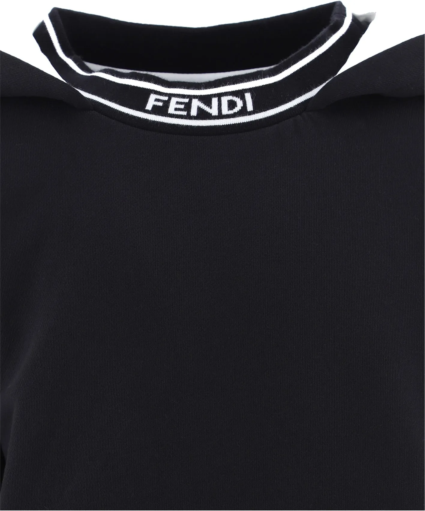 Fendi Kids Logo Tape Hoodie