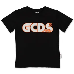 GCDS Kids Logo Embroidered T-Shirt