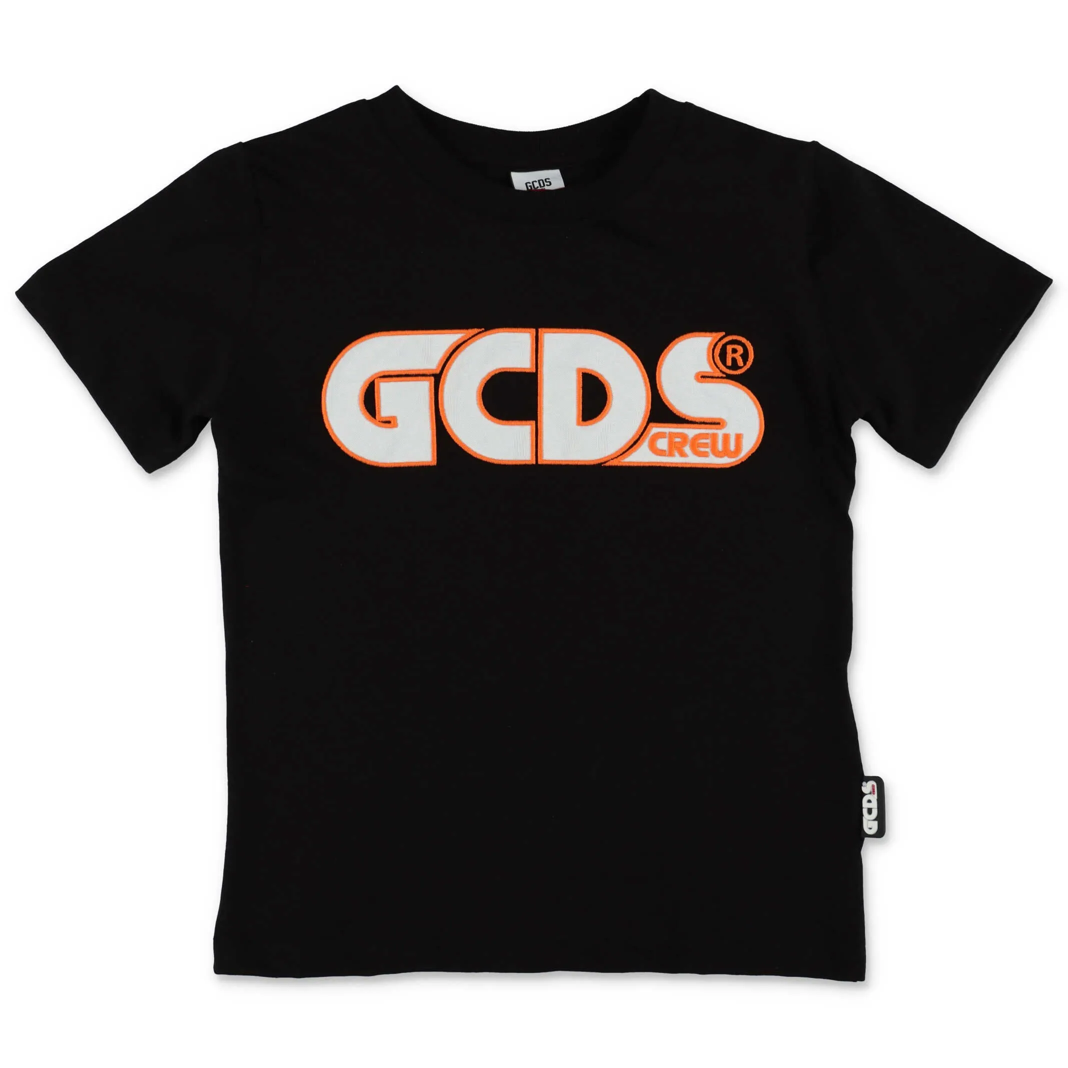 GCDS Kids Logo Embroidered T-Shirt