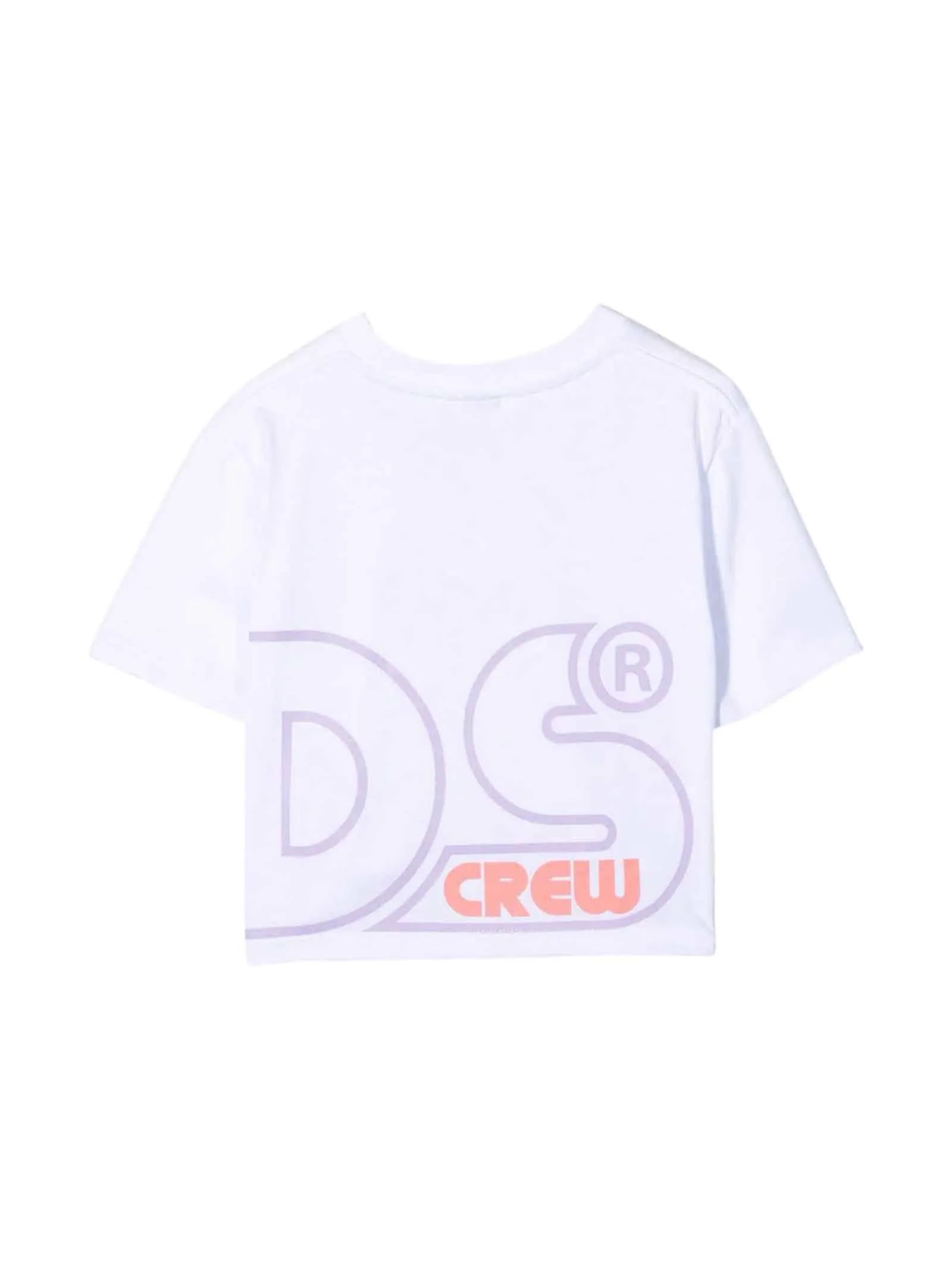 GCDS Kids Logo Print Crewneck T-Shirt