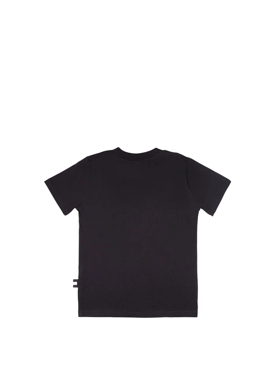 GCDS Kids Logo Print Crewneck T-Shirt