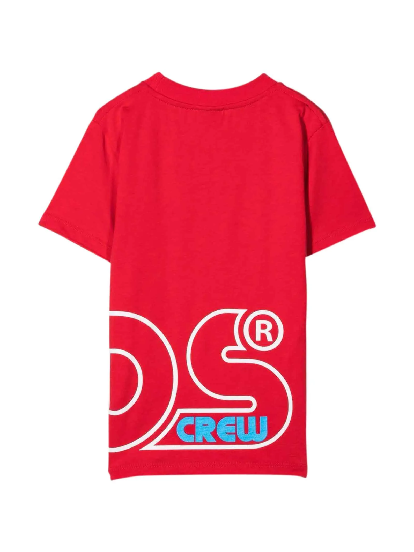 GCDS Kids Logo Print Crewneck T-Shirt