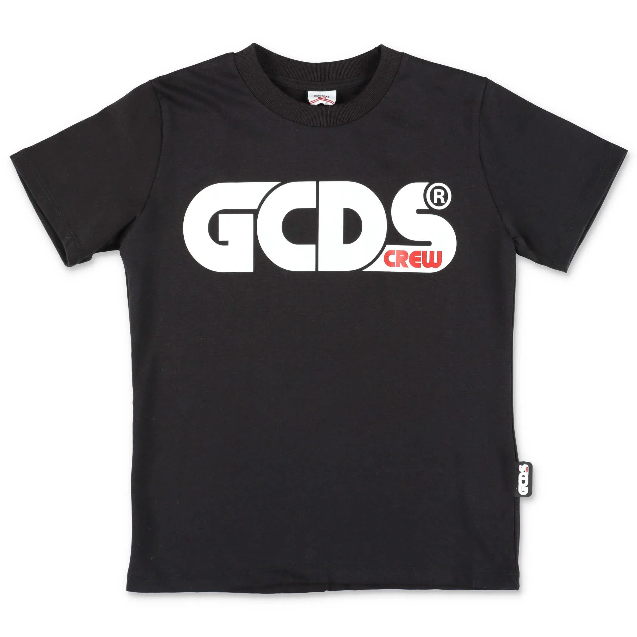 GCDS Kids Logo Print Crewneck T-Shirt