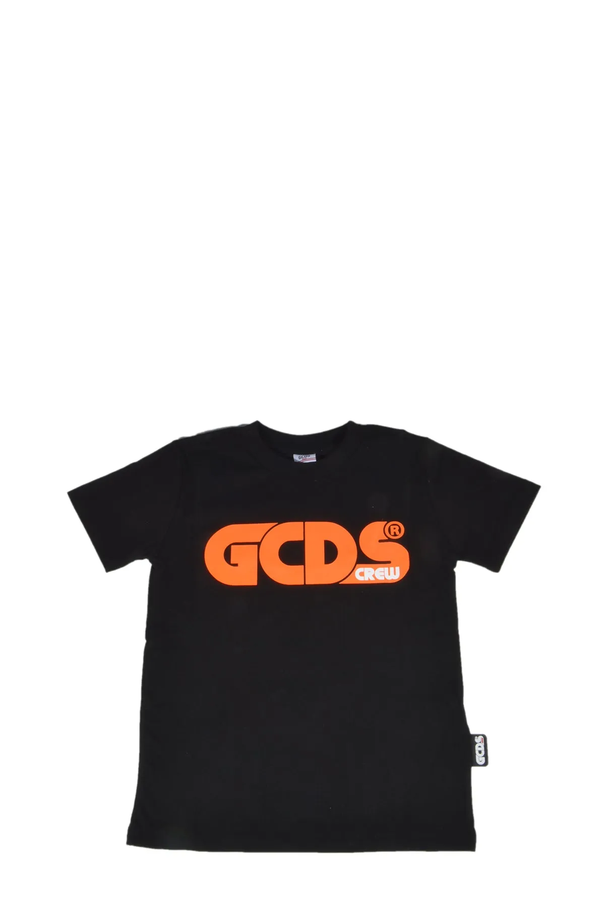 GCDS Kids Logo Print Crewneck T-Shirt