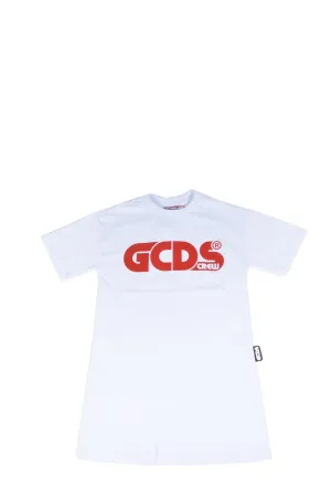 GCDS Kids Logo Print T-Shirt Dress