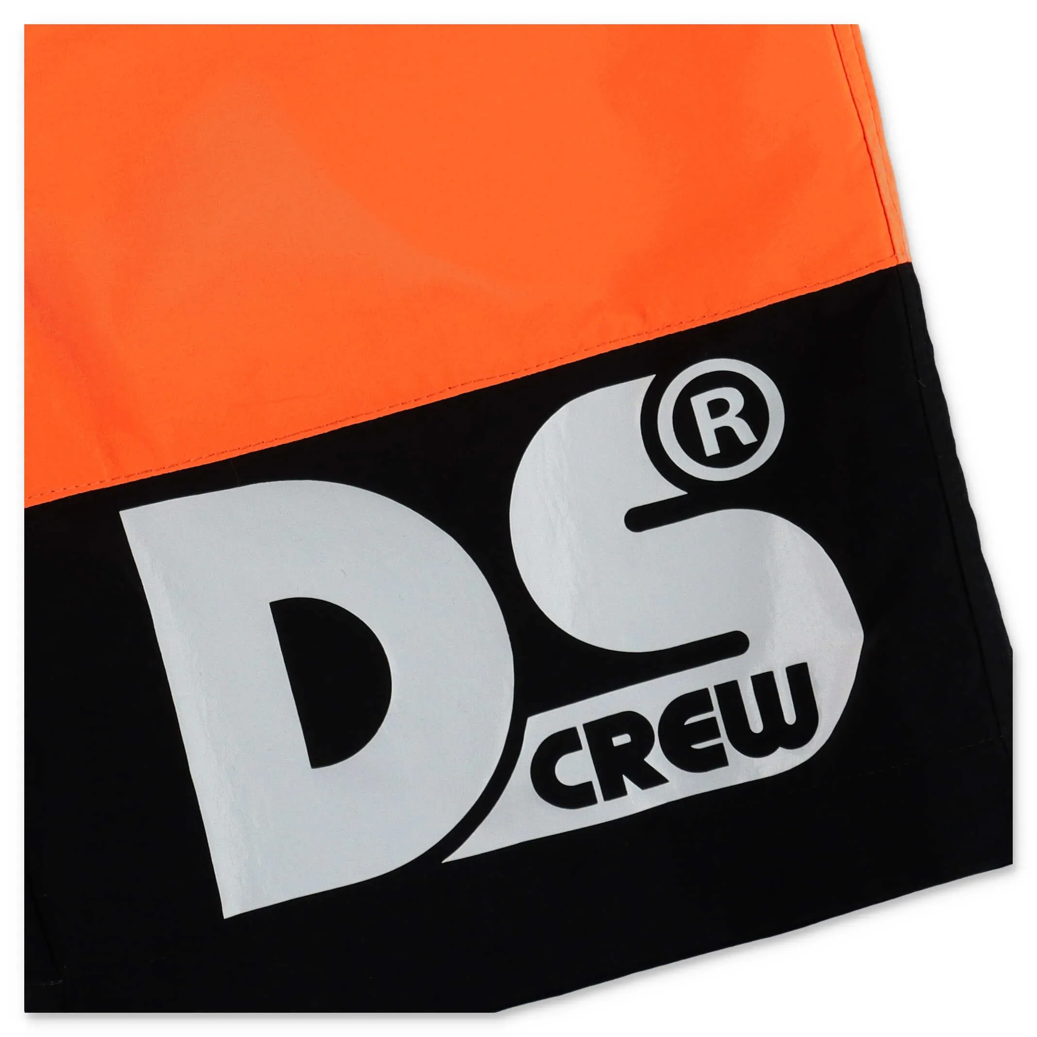 GCDS Kids Logo Printed Two-Tone Swim Shorts