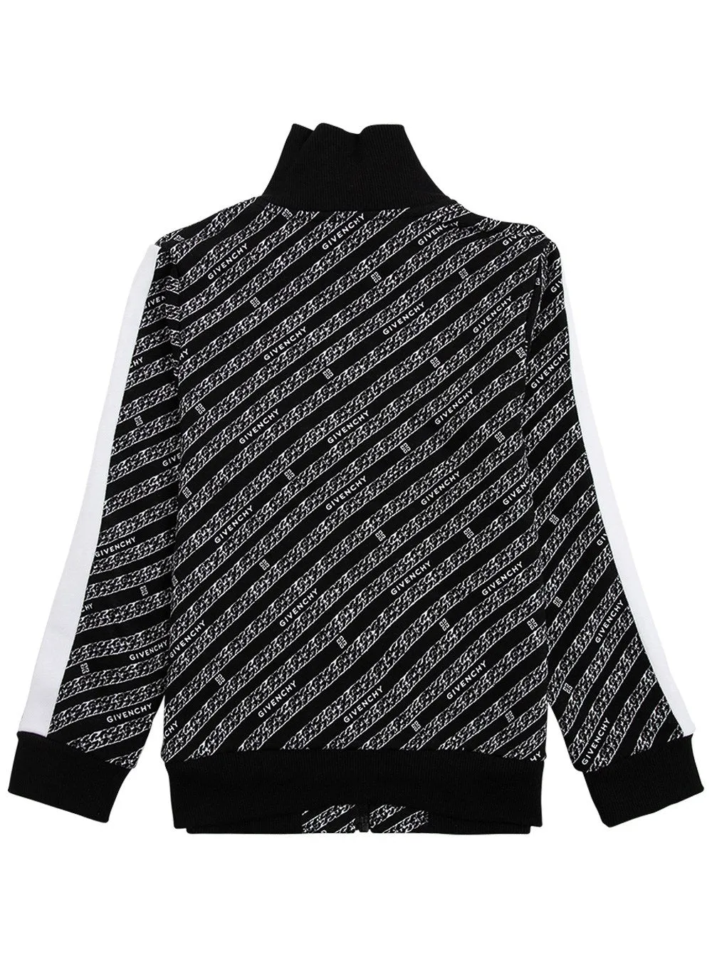 Givenchy Kids Chain Logo Print Jacket