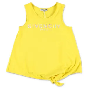 Givenchy Kids Foil Logo Print Tank Top